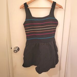 Vintage Gabar Romper One Piece Swimsuit